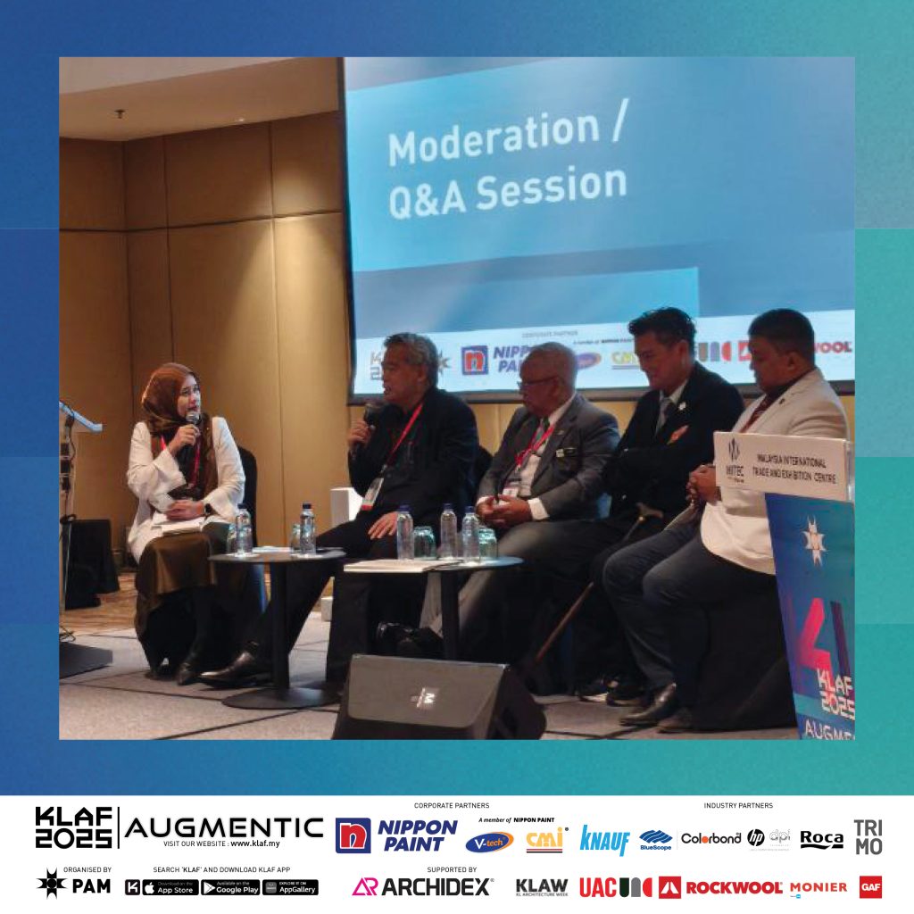 DATUM PAM-LAM Big ideas, bold voices, and the future of architecture took center stage at DATUM: PAM–LAM 2025 on 21 July at Novel Hall 2, MITEC! Convened by Ar. Ridha Razak, the event opened with a visionary speech by Dato' Ar. Azman Md Hashim on the future of LAM, followed by Ar. Azim A. Aziz’s eye-opening “State of the Profession” survey. Post-coffee buzz, Ar. Chris & Ar. Esmonde Yap broke down the limits of ACP & IDCP marketing. Ar. Sharina Intan Abdullah addressed firm succession, and Adj. Prof. Ar. Dr. Tan Loke Mun wrapped with the powerful LAM-BOS system!
