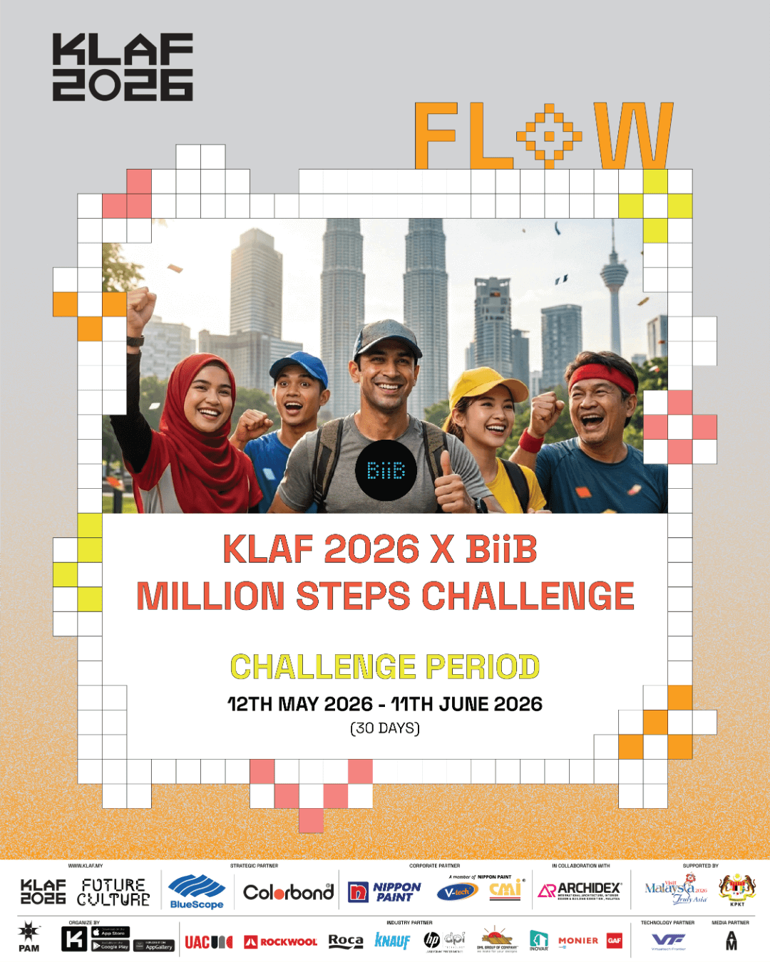 KLAF x Biib Million Steps Challenge