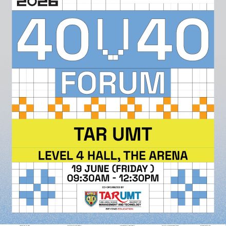 40u40 Forum @ TARUMT