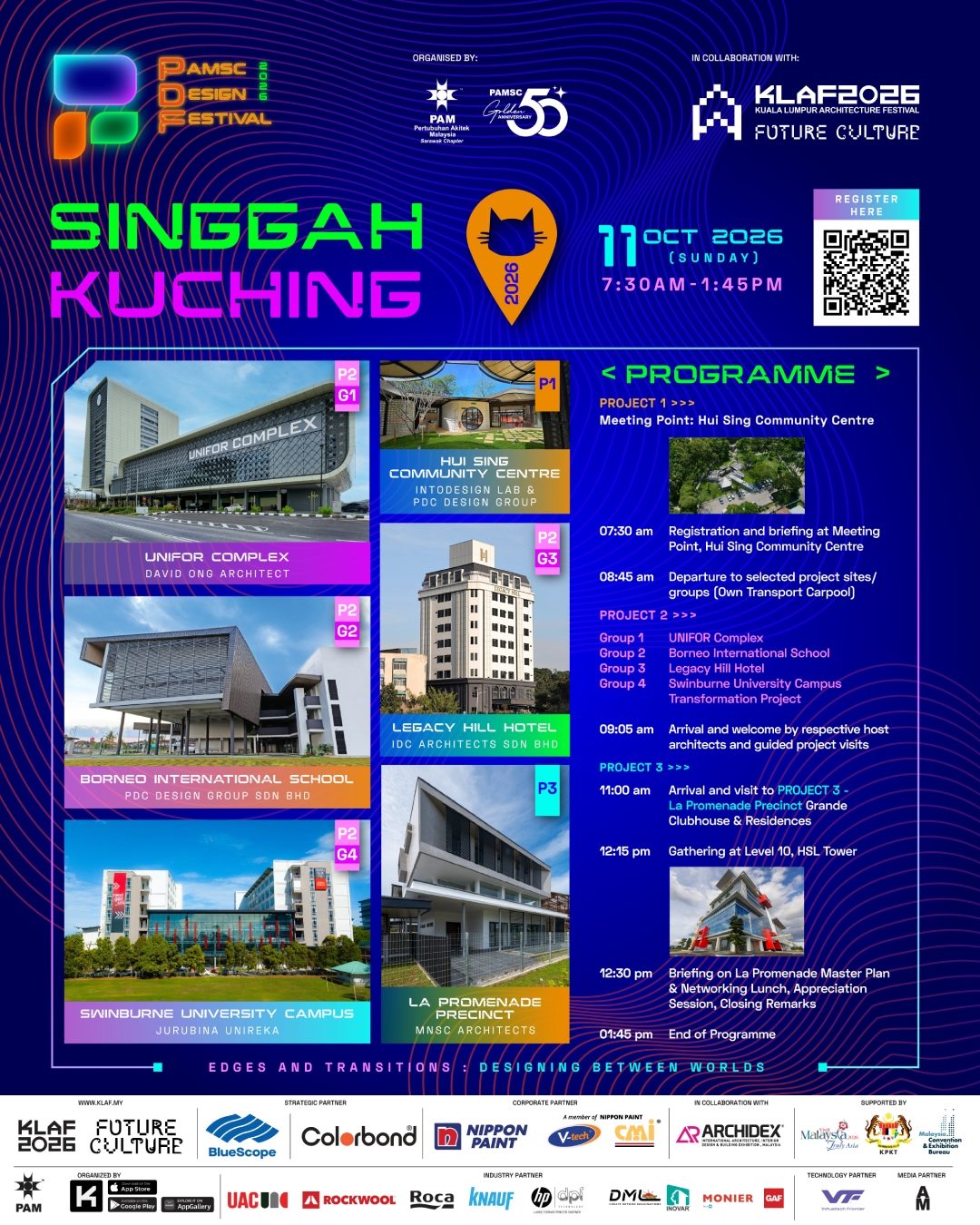 KLAF x Singgah Kuching @ PAM Sarawak Chapter